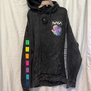 oversized NASA sweatshirt, size large, BRAND NEW WITH TAGS
